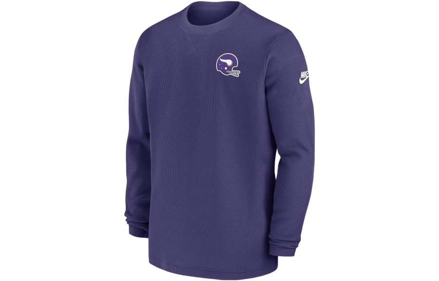 Nike Nike Minnesota Vikings Alt Legend Small Logo Men's Nike Dri-FIT Nfl Long-Sleeve T-Shirt