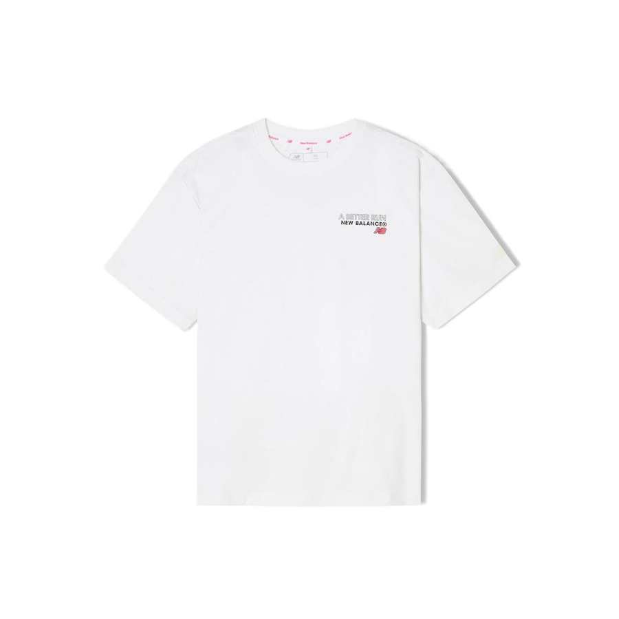 New Balance New Balance FW24 T Shirt Unisex White
