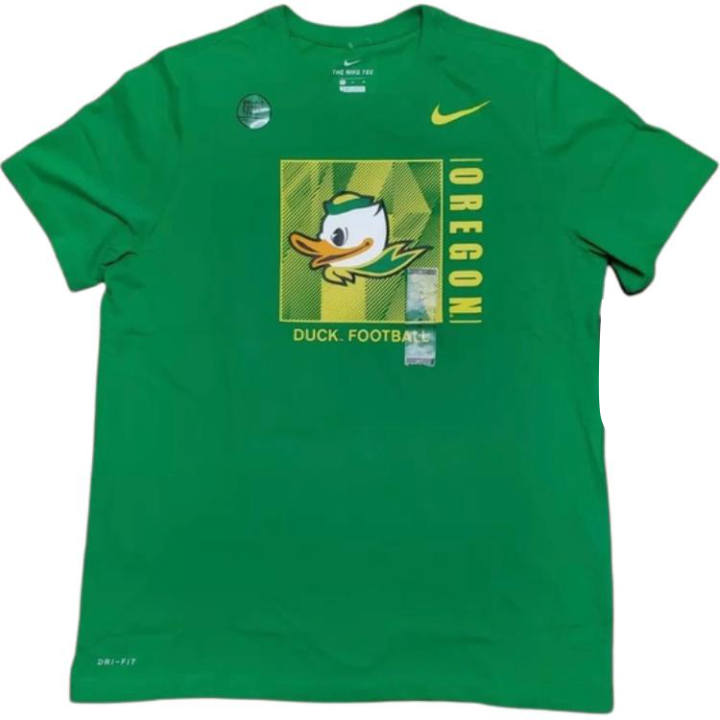 Nike Nike T Shirts Men's Green Crew Neck Moderate