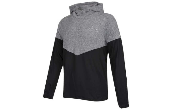 Nike Nike Sweatshirts Men's Gray Hooded Moderate Plus Size
