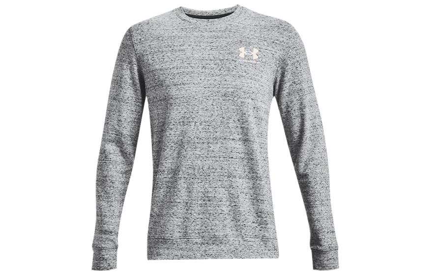 Under Armour Rival Sweatshirts Men's Gray Crew Neck Moderate Other