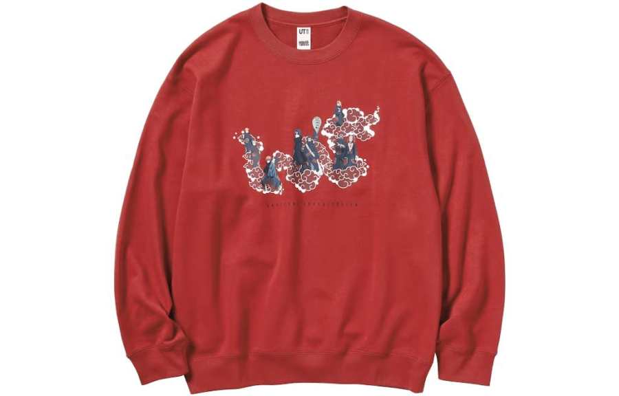 UNIQLO x HUOYINGRENZHE,LIANMINGKUAN FW23 Sweatshirt Unisex Red