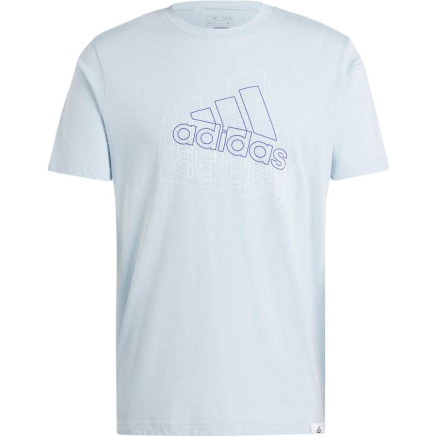 Adidas Adidas TECH BADGE Of SPORT T Shirt Men's Blue