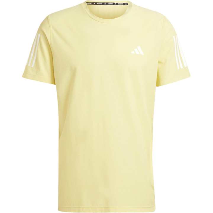 Adidas Adidas OWN THE RUN TEE Running T Shirt Men's Yellow