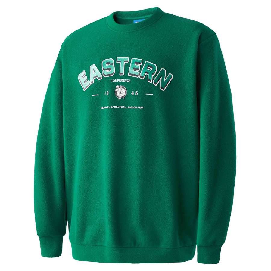 NBA Team Story Collection Sweatshirts Unisex Green Crew Neck Moderate Other