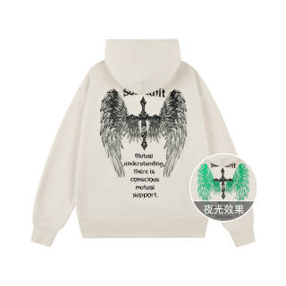 SandKnit Sweatshirts Unisex Hooded Moderate Regular