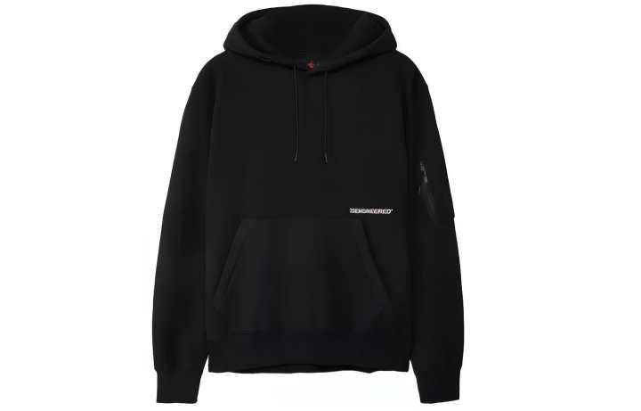 Jordan Jordan Sweatshirts Men's Black Hooded Moderate Regular