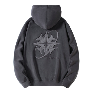 TFOUR Sweatshirts Unisex Hooded Thickened Cardigan