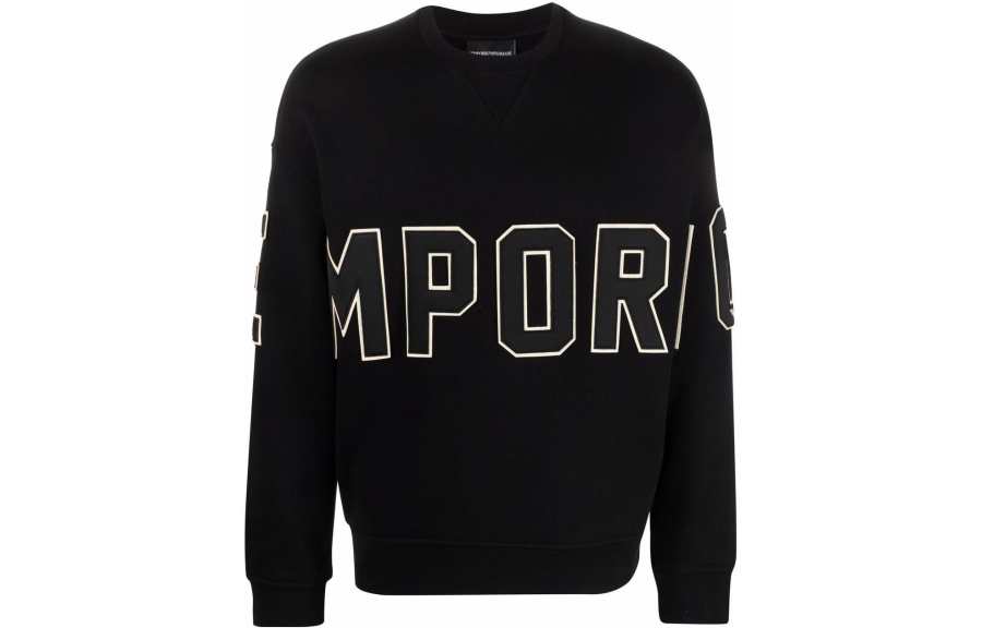 EMPORIO ARMANI SS22 Sweatshirt Men's Black