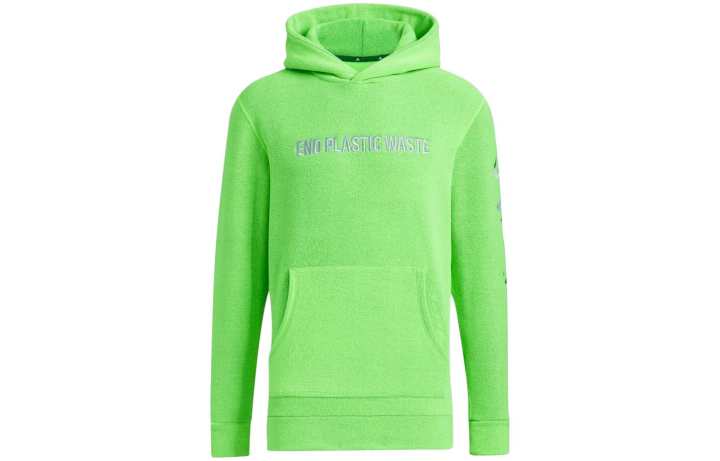 Adidas Adidas Sweatshirts Men's Neon Green Hooded Moderate Other