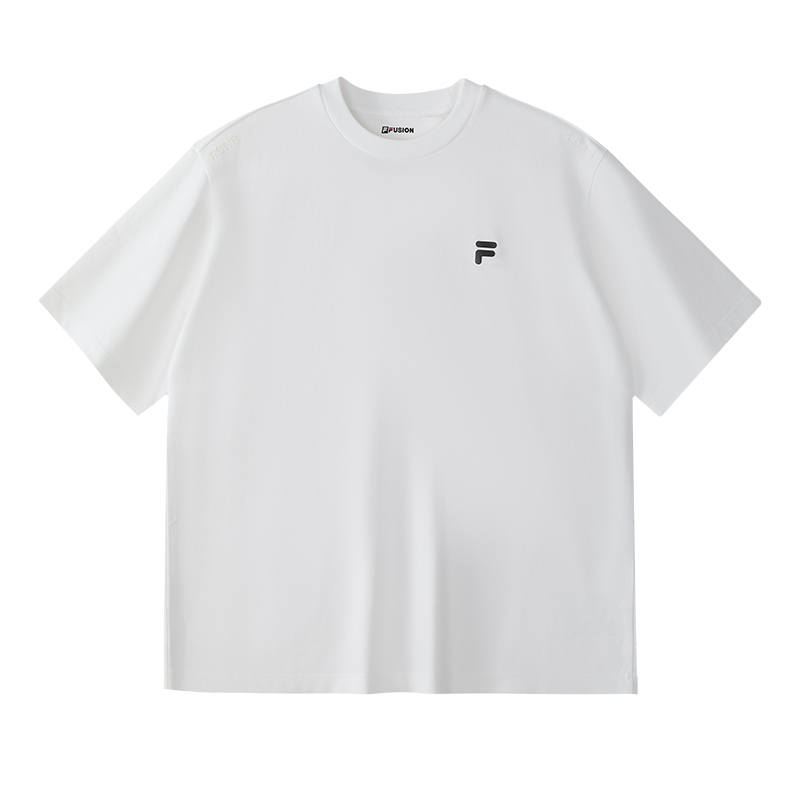 FILA FUSION T Shirt Unisex Standard White