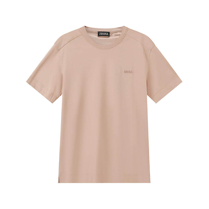 Ermenegildo Zegna T Shirt Men's Cinnamon Pink