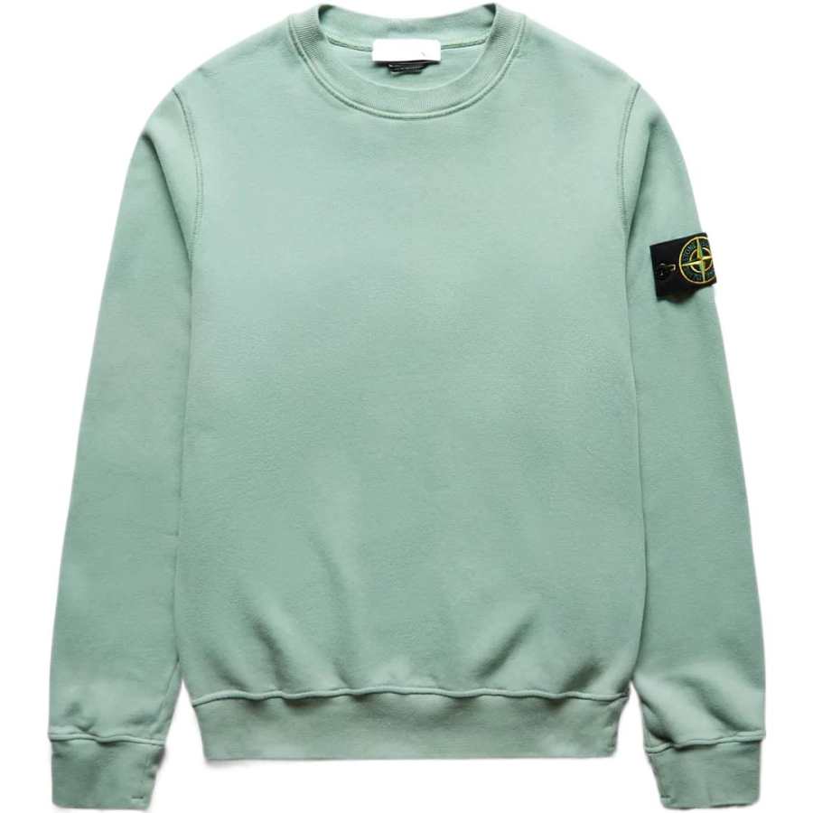 STONE ISLAND Sweatshirt Men's Light Green