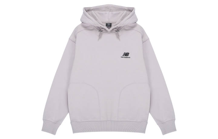New Balance New Balance Sweatshirts Men's Light Purple Hooded Moderate Regular