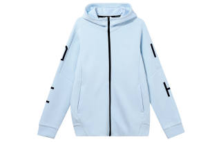 ANTA Variety Training Collection Sweatshirts Men's Blue Hooded Moderate Regular