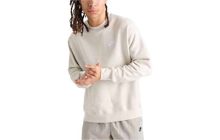 Nike Nike Sweatshirts Men's Ecru Crew Neck Moderate Other