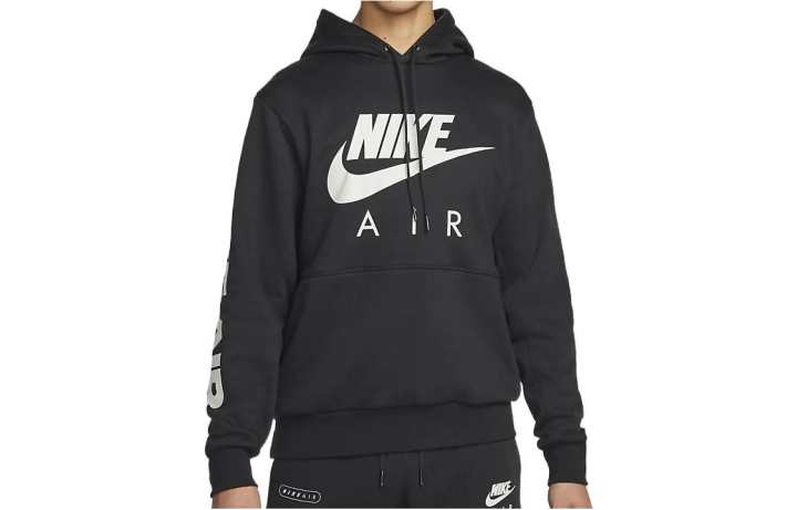 Nike Nike Sweatshirts Men's Black Hooded Moderate Regular