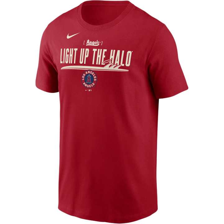 Nike Nike T Shirt Los Angeles Angels Men's Red