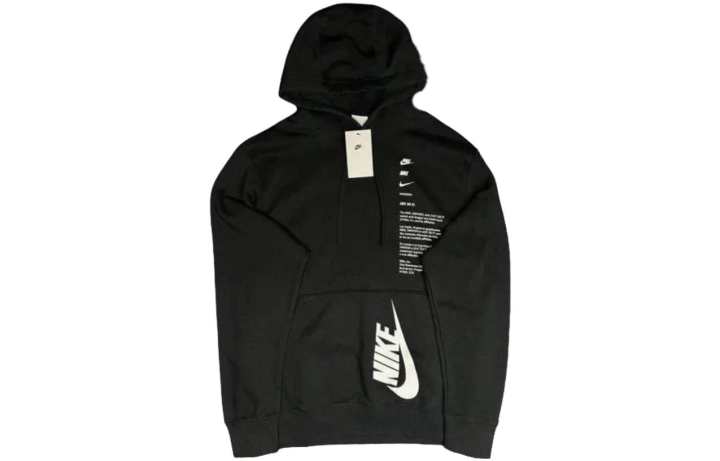 Nike Nike Sweatshirts Men's Black Hooded Moderate Other