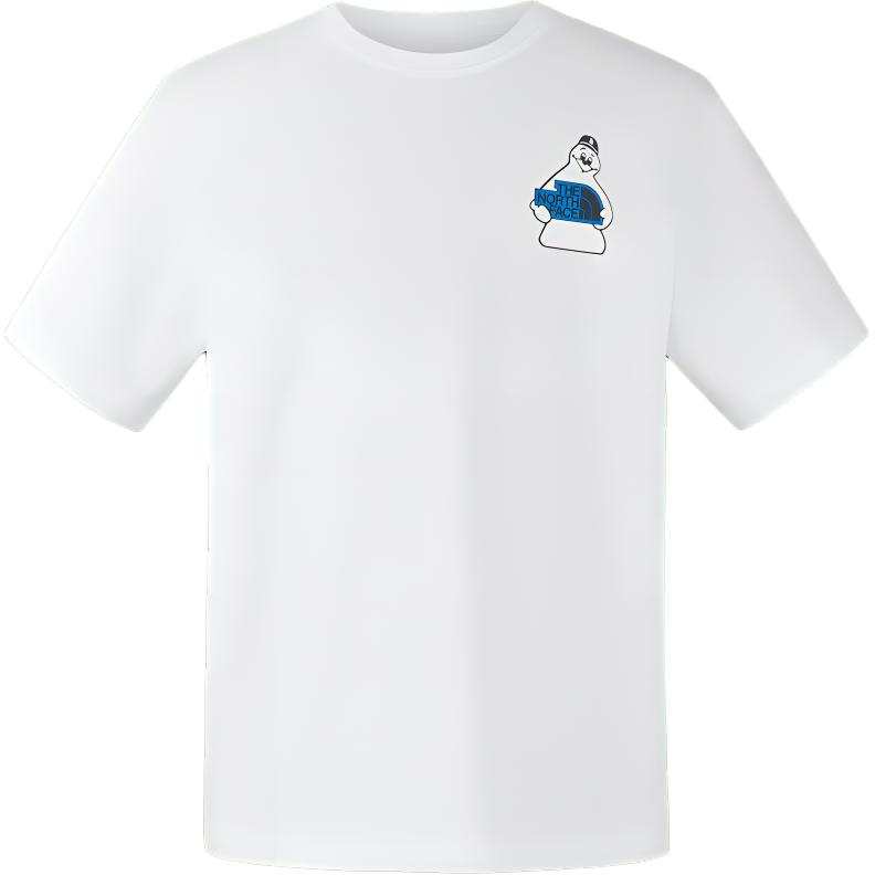 THE NORTH FACE Urban Exploration T Shirt Unisex Snow Peak White