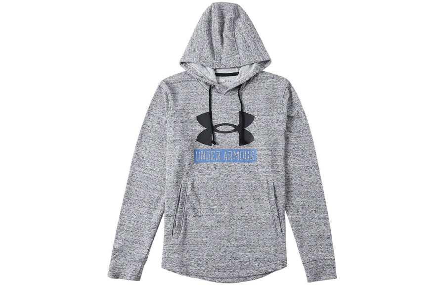 Under Armour Sweatshirts Men's Gray Hooded Moderate Other