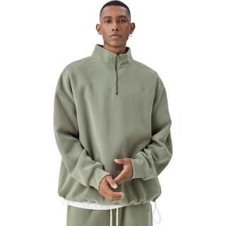 Bodydream Sweatshirts Unisex Half Turtleneck Moderate Heavyweight