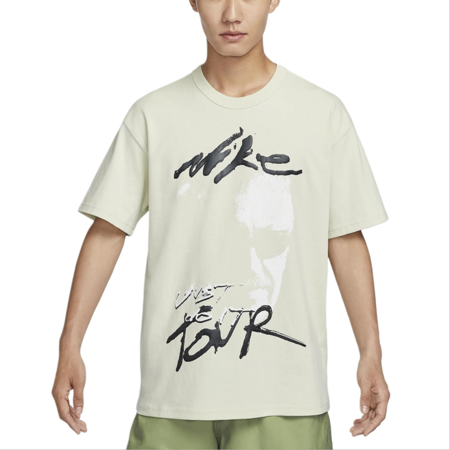 Nike Nike T Shirts Men's Sea Glass Crew Neck Moderate