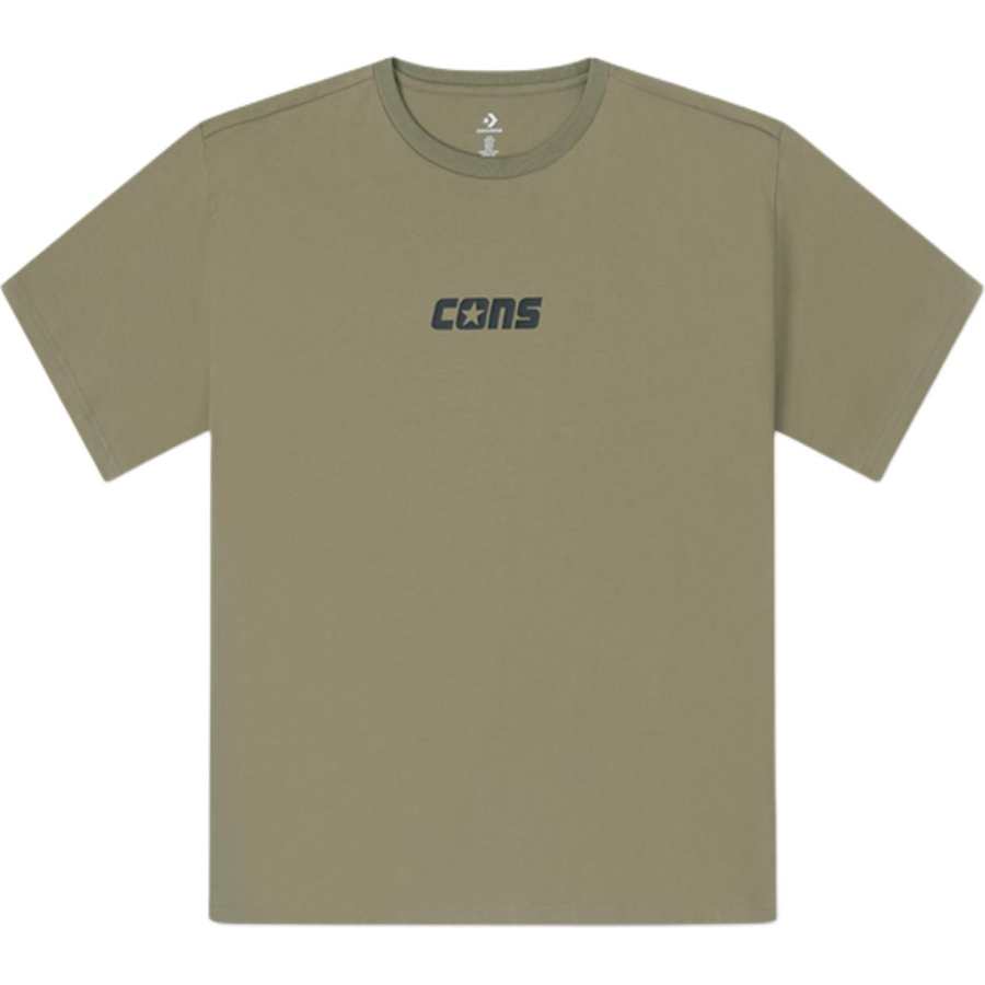 Converse Converse T Shirt Unisex Olive Green