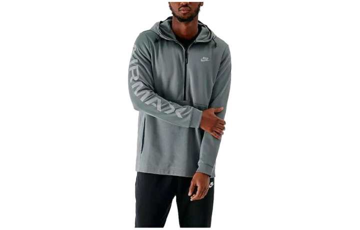 Nike Nike Sweatshirts Men's Gray Hooded Moderate Other