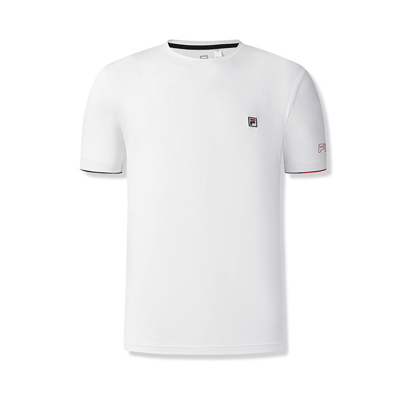 FILA Tennis T Shirt Men's Jade White