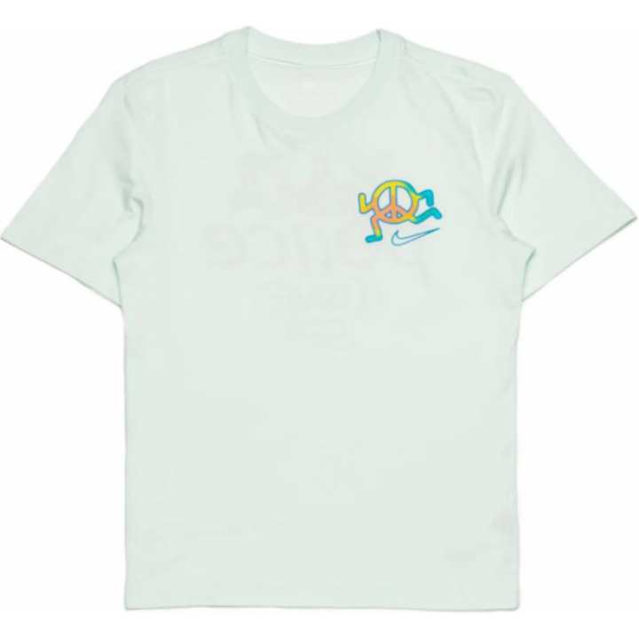 Nike Nike T Shirts Men's Green Crew Neck Moderate