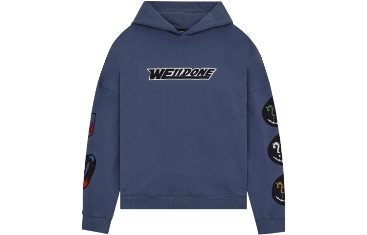 WE11DONE WE11DONE Sweatshirt Unisex Marine Blue