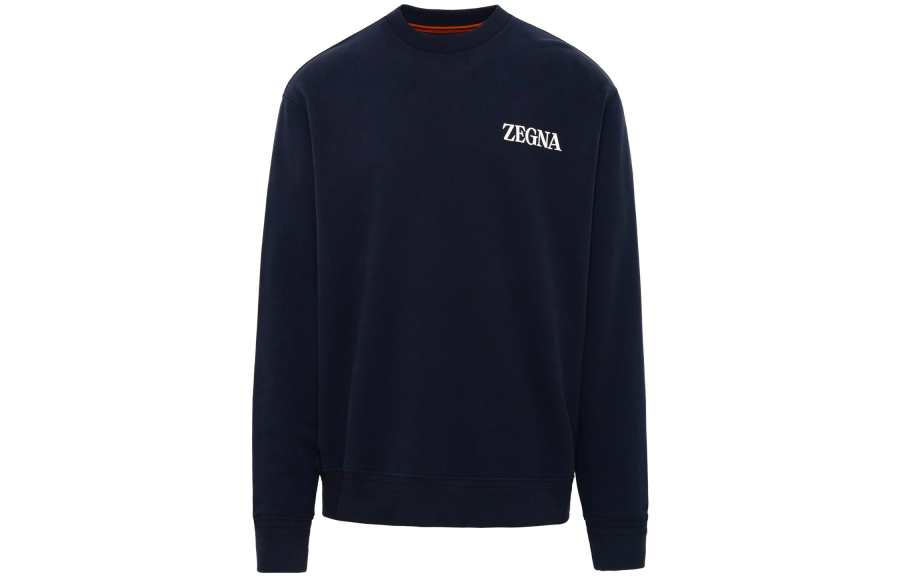 Ermenegildo Zegna Appliqué-logo Cotton Sweatshirt