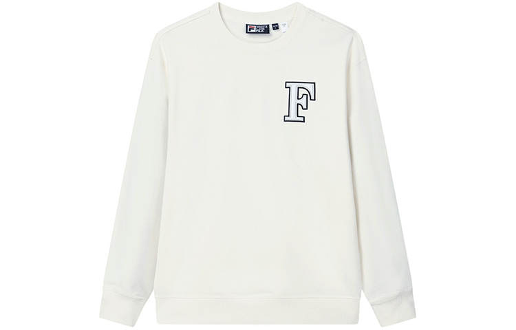 FILA Sweatshirts Men's Xuan White Crew Neck Moderate Regular