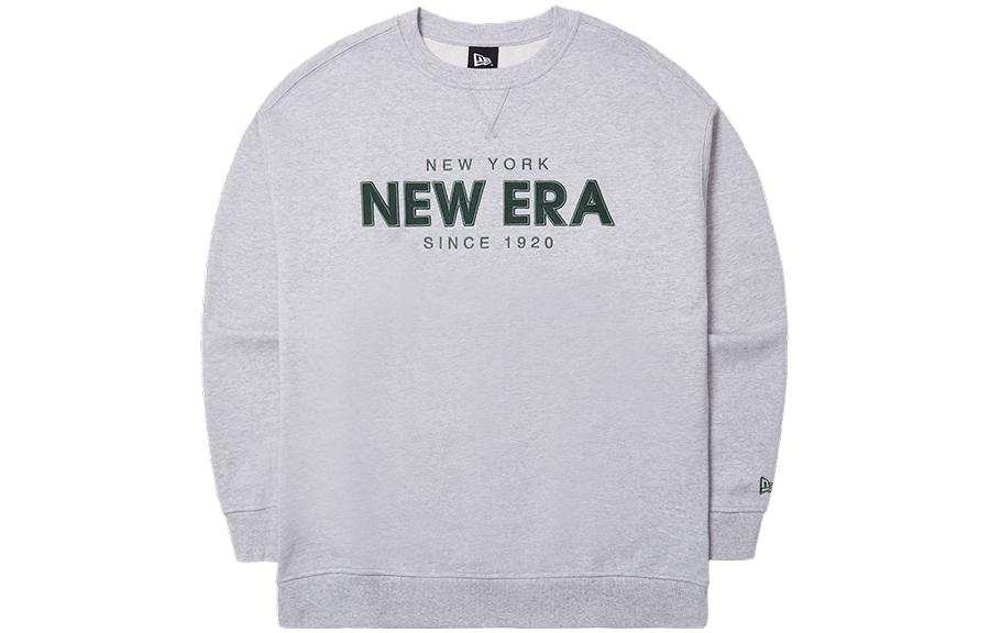 New Era FW23 Sweatshirt Unisex Heather Gray