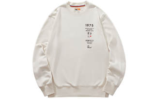 Penfield Sweatshirts Unisex Ecru Crew Neck Moderate Other