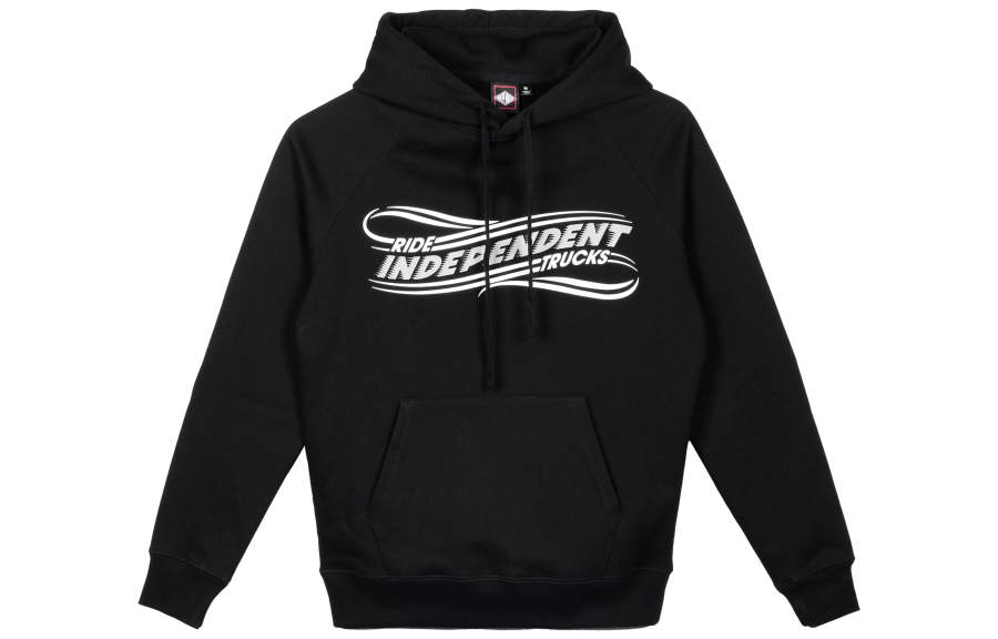 INDEPENDENT Sweatshirts Unisex Black Hooded Moderate Regular