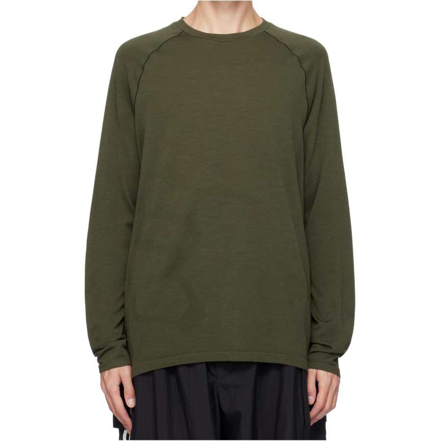 Y-3 Y 3 T Shirts Men's Green Crew Neck