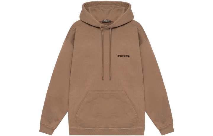 Balenciaga Balenciaga Back Logo Regular Fit Hoodie