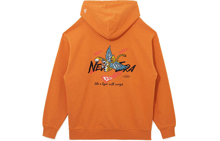 New Era Sweatshirts Man Orange