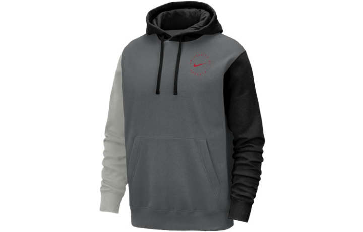 Nike Nike Georgia Club Fleece Sweatshirt Men's Gray Black