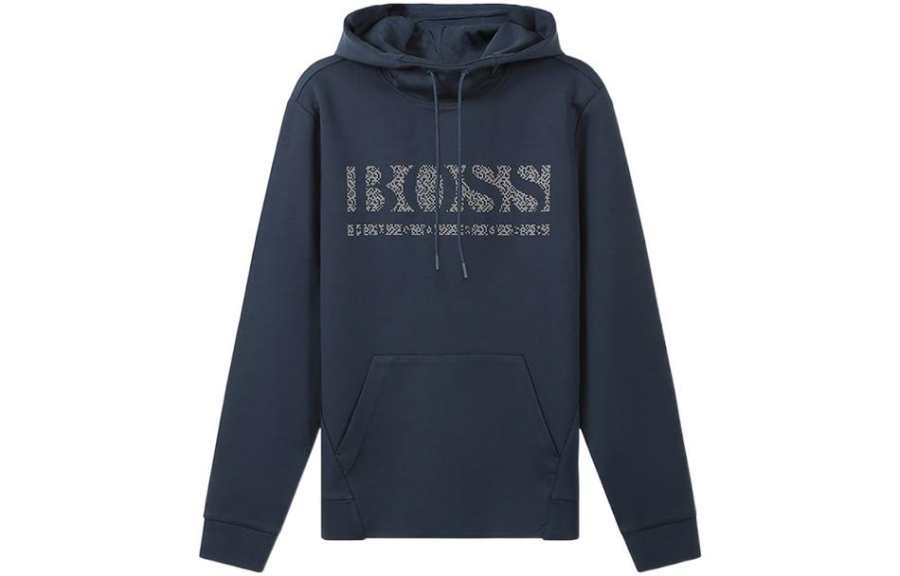 HUGO BOSS Sports Hoodie Men's Blue