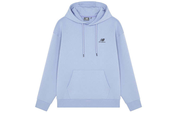New Balance New Balance Sweatshirts Unisex Coral Blue Hooded Moderate