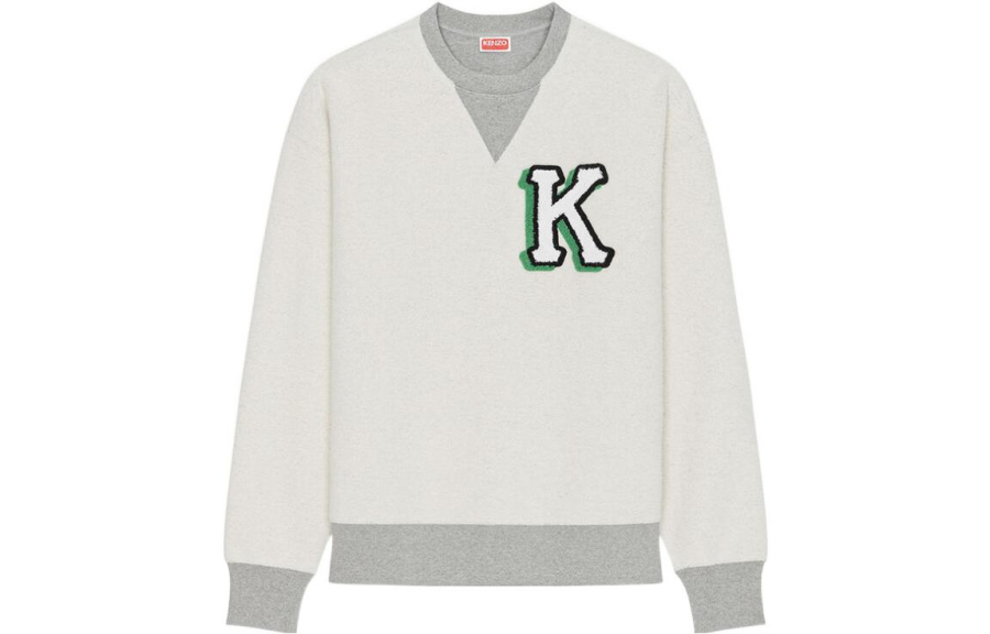 KENZO 【Previous Season】logo-patch sweatshirt