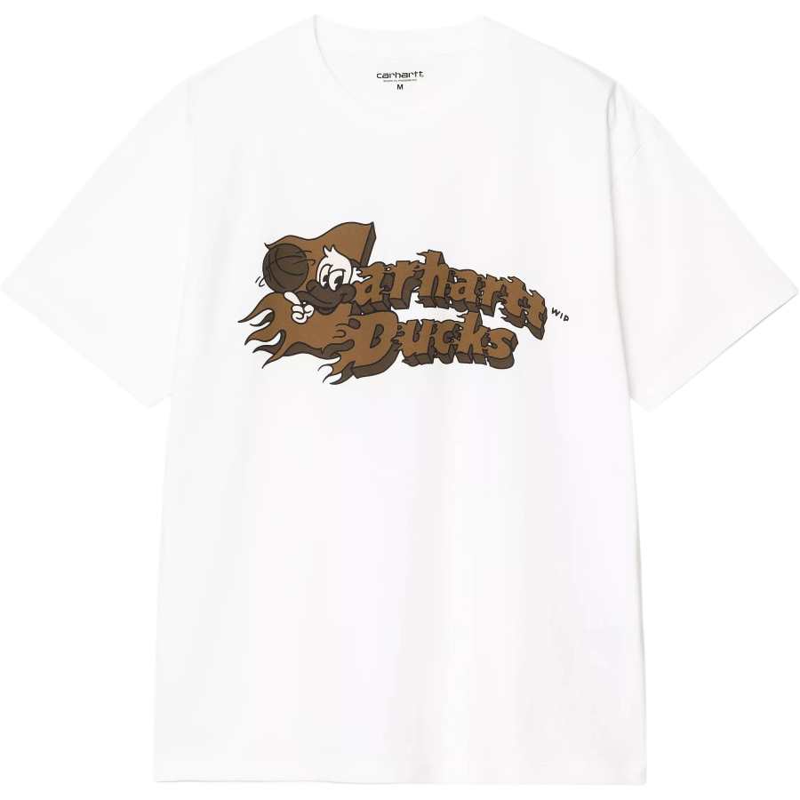 Carhartt WIP SS25 S/S Flaming Ducks T Shirt T Shirt Men's
