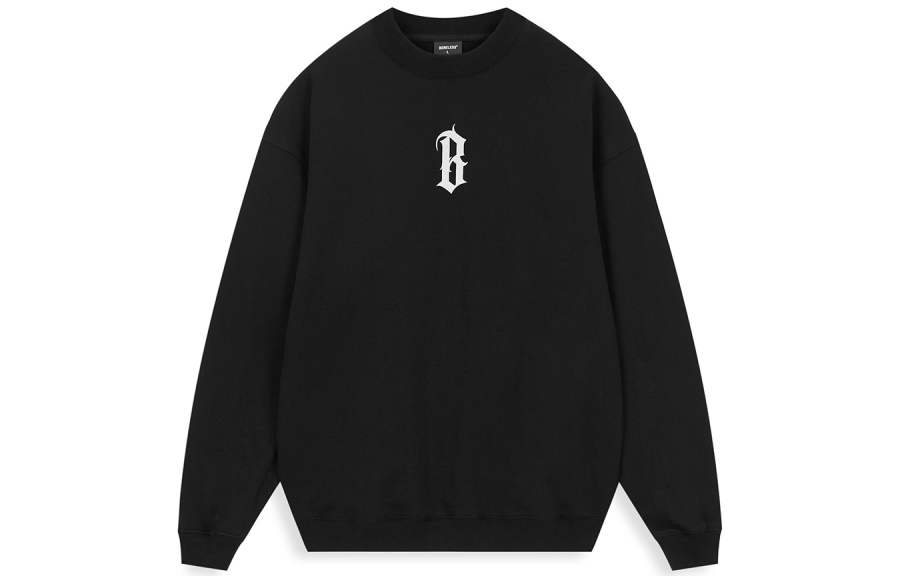 BONELESS BONELESS Sweatshirts Unisex Crew Neck Thickened Regular