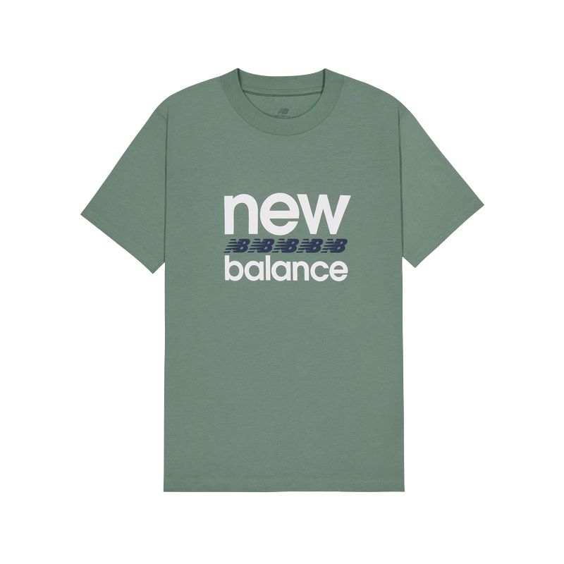 New Balance New Balance SS25 T Shirt Men's Dark Green