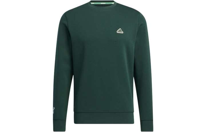 Adidas Adidas Sweatshirts Men's Green Crew Neck Moderate Regular