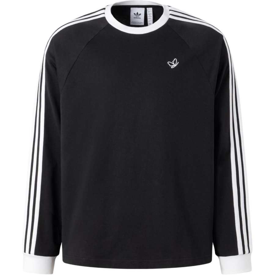 Adidas Originals 3 Stripes T Shirt Men's Black/White