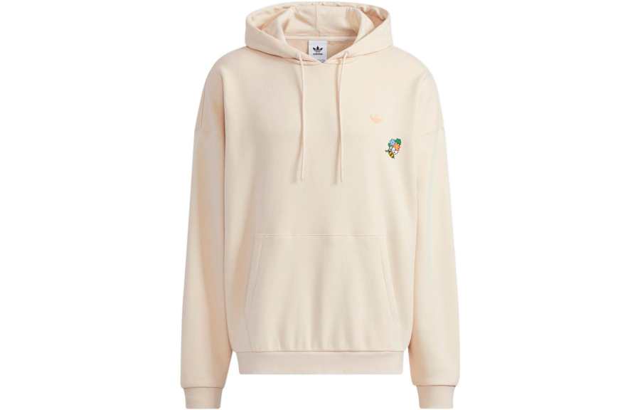 Adidas Originals Sweatshirts Men's Ecru Hooded Moderate Regular